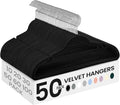Premium Velvet Hangers – 50 Pack